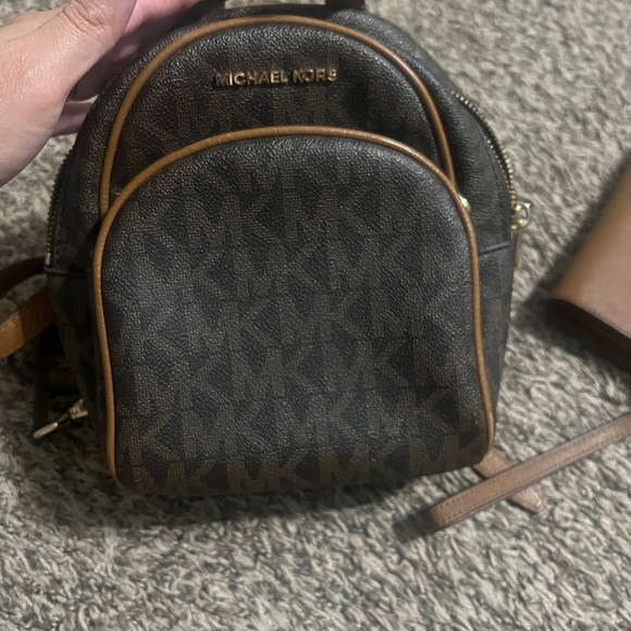 Michael Kors Mini Backpack and Matching Wallet Set - Picture 4 of 5
